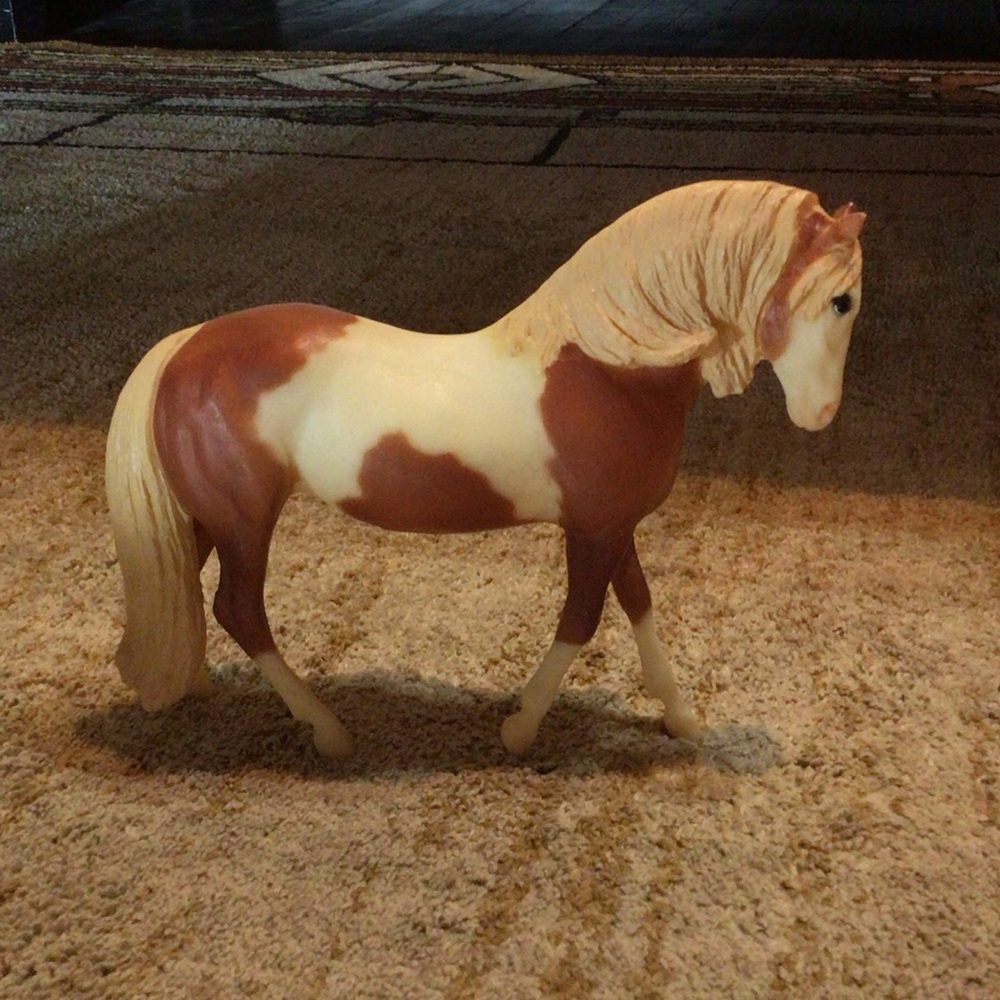 Breyer Classic The Rain Kiger Andalusian Mare in Chestnut Pinto